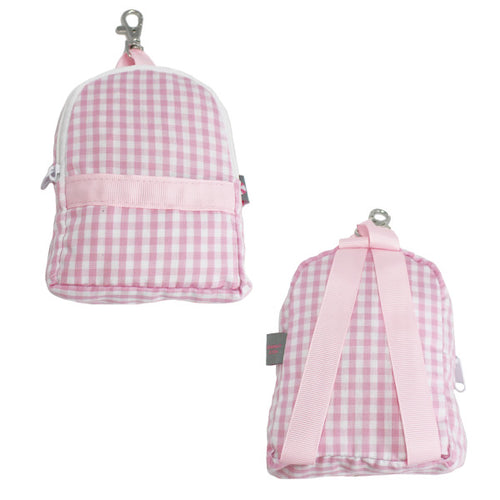 Pink Gingham Teeny Tiny Backpack