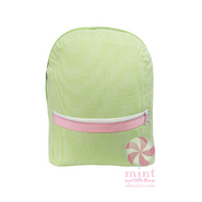 MINT Medium Backpack Sweet Pea Seersucker