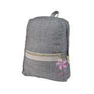 MINT Small Backpack Grey Chambrey