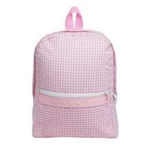 MINT Small Backpack Blue Gingham