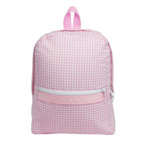 MINT Small Backpack Blue Gingham