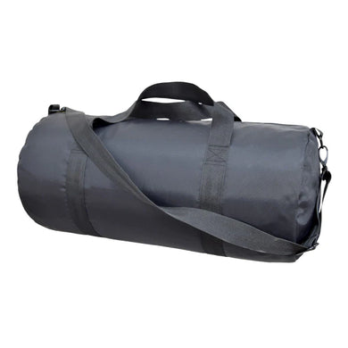 Black Nylon Brass Weekend duffle