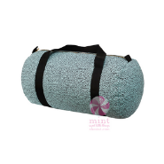 MINT Aqua Cheetah Medium Duffle