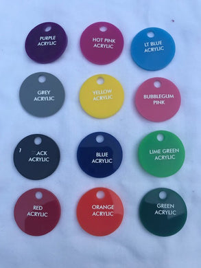 Acrylic Chips
