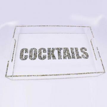 Acrylic tray Cocktails theme