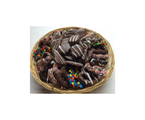 Chocolate covered Pretzels, Grahams & Oreo Medium tray