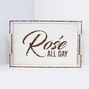 Acrylic tray Rose All Day theme